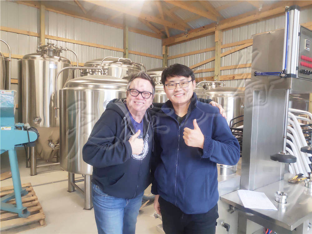 美國800L啤酒釀造項(xiàng)目