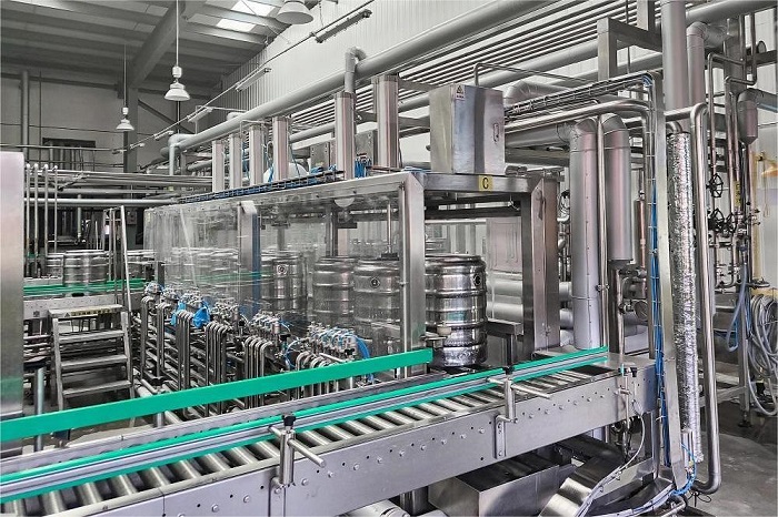 啤酒廠灌裝線-山東天泰